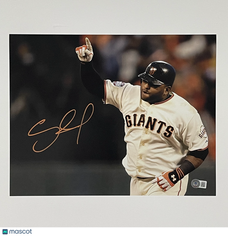 Pablo Sandoval San Francisco Giants Signed 11x14 Photo BAS
