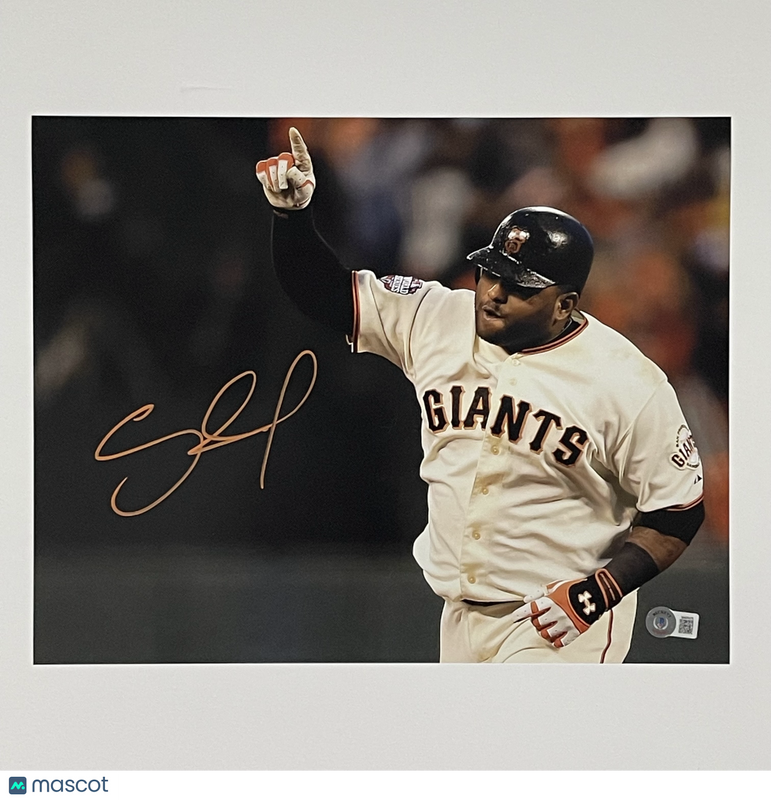 Pablo Sandoval San Francisco Giants Signed 11x14 Photo BAS