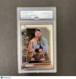 The Miz 2022 Panini Prizm#5 Signed Card PSA Autographed