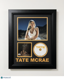 Tate McRae Signed So Close To What CD Cover Framed PSA/DNA Autographed