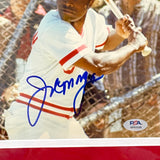 Joe Morgan Cincinnati Reds Signed 8x10 Framed Photo PSA Autographed