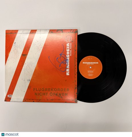 Till Lindemann of Rammstein Signed Reise, Reise Vinyl Album PSA