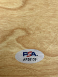Chris Finch Signed Floorboard PSA Minnesota Timberwolves