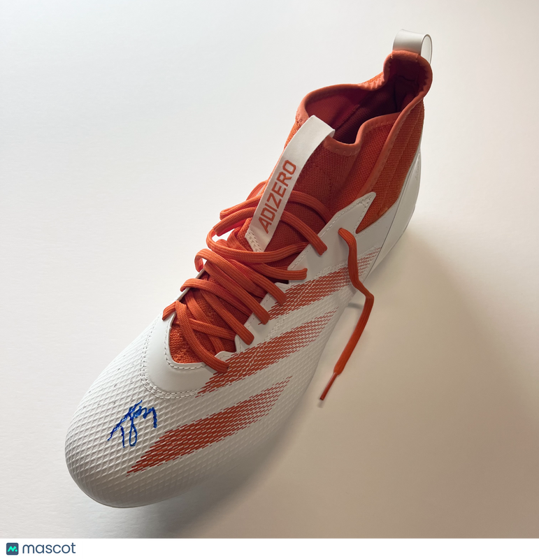 Tyrique Stevenson Signed Football Cleat (Adidas Adizero) PSA Chicago Bears