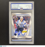 Adrian Kempe 2025 Upper Deck MVP Hockey#134 Signed Card PSA Autographed