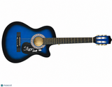 Dee Jay Silver Signed Guitar PSA Autographed