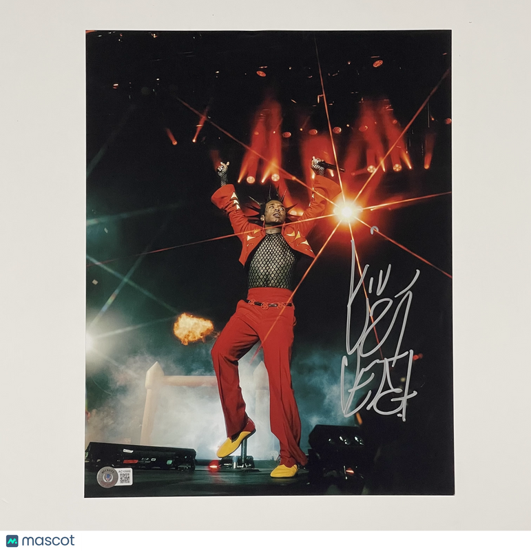 Lil Uzi Vert signed 11x14 Photo BAS Autographed