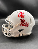 Trinidad Chambliss Signed Ole Miss Rebels Football Mini Helmet BAS Autographed