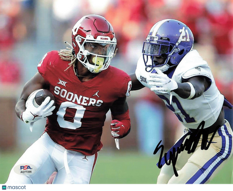 Eric Gray Signed 8x10 Photo PSA Oklahoma Sooners