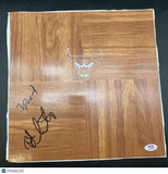 B.J. Armstrong Signed Floorboard PSA Autographed Chicago Bulls