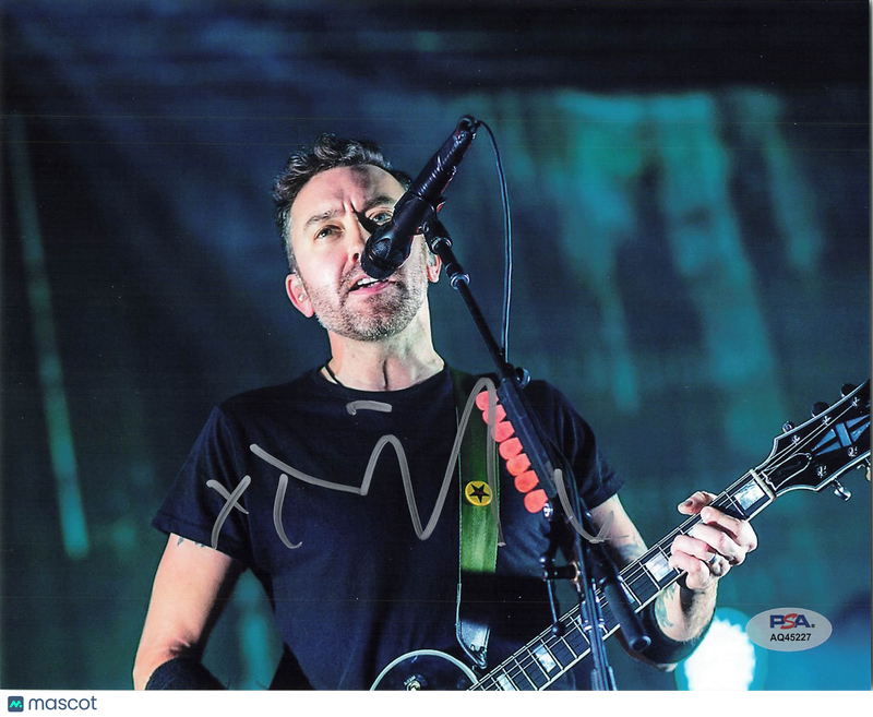 Tim McIlrath Signed 8x10 Photo PSA Autographed