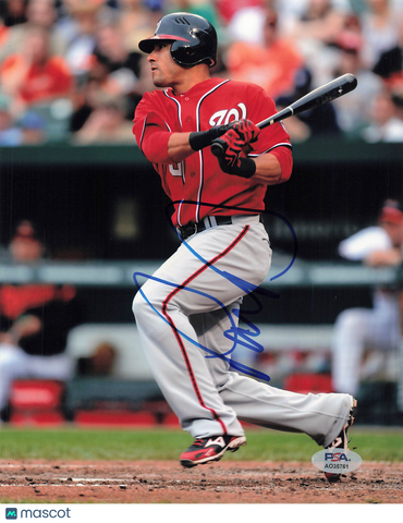 Ian Desmond Washington Nationals Signed 8x10 Photo PSA