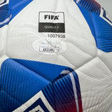 Raphina & Dorival Júnior Signed Soccer Ball JSA Brazil