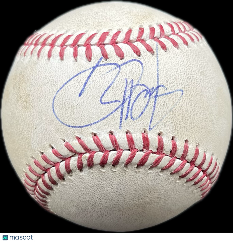 Steve Cishek and Jed Hoyer Signed Baseball MLB PSA