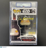 Ian McDiarmid signed Funko Pop #614 PSA Encapsulated Autographed