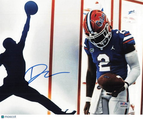 D.J. Lagway Signed Florida Gators Football 8x10 Photo PSA Autographed