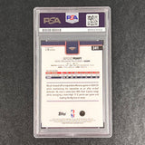 2025 Topps #241 Micah Peavy Signed Card Auto PSA Slabbed New Orleans Pelicans