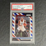 2018 Panini Prizm Red White Blue#29 Kevin Hervey PSA 10
