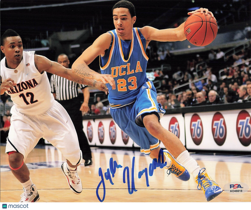 Tyler Honeycutt UCLA Bruins Signed Basketball 8x10 Photo PSA