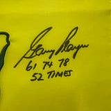 Gary Player Signed Framed Golf Flag PSA Autographed