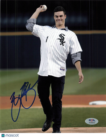 Chicago White Sox Zack Burdi Signed 8x10 Photo PSA