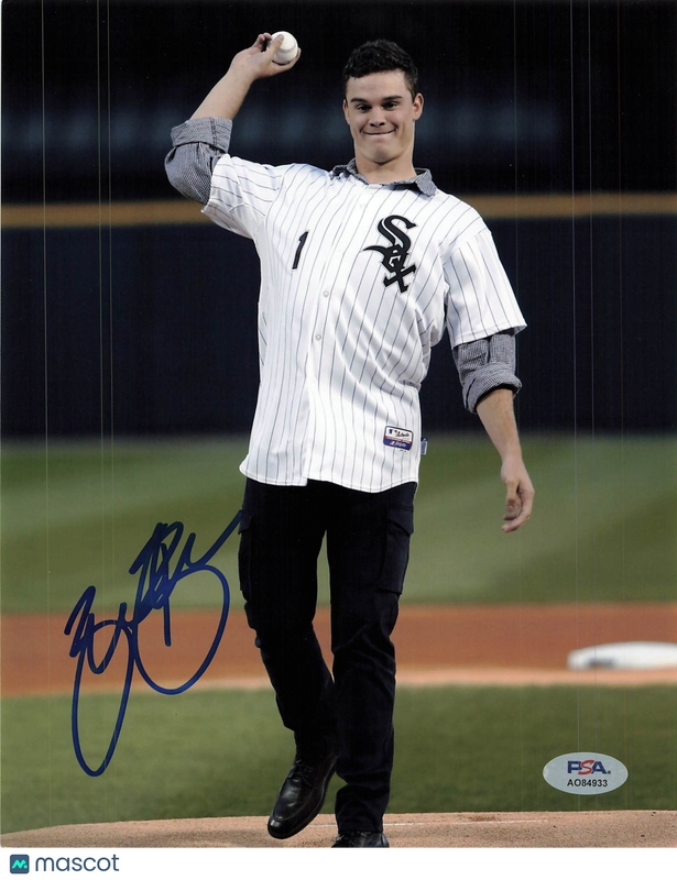 Chicago White Sox Zack Burdi Signed 8x10 Photo PSA