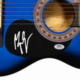 Morgan Evans Signed Guitar PSA Autographed