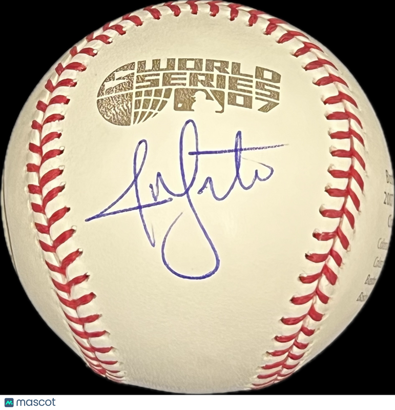 Jon Lester Signed 2007 World Series Baseball PSA Boston Red Sox