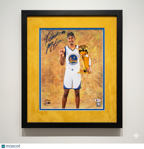 Patrick McCaw Golden State Warriors Signed 11x14 Custom Framed Photo PSA AUTH