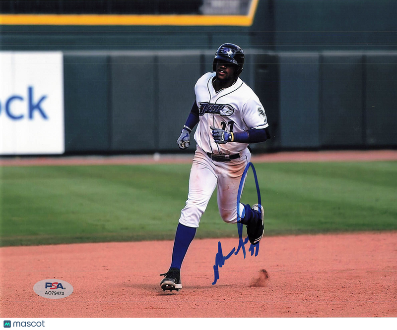 Micker Adolfo Winston‑Salem Dash Signed 8x10 Photo PSA