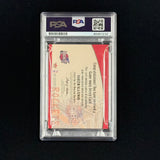 2001-02 Fleer Genuine Patch Hakeem Olajuwon Signed Card Auto 10 PSA Slab Rockets