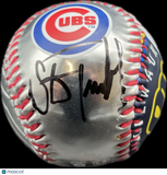 Steve Trachsel Chicago Cubs & Milwaukee Brewers Signed Baseball MLB PSA