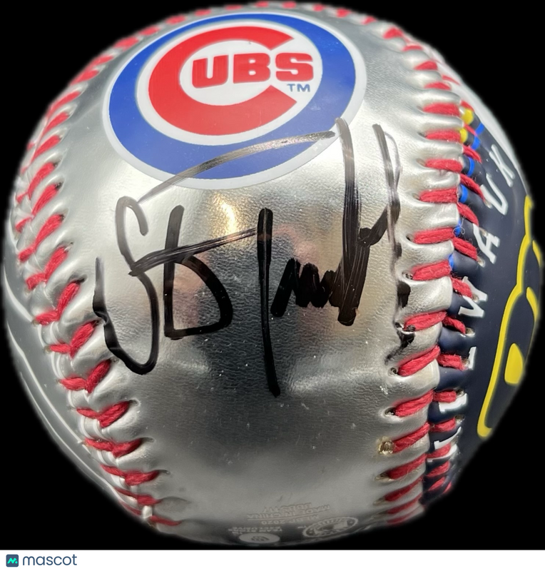 Steve Trachsel Chicago Cubs & Milwaukee Brewers Signed Baseball MLB PSA