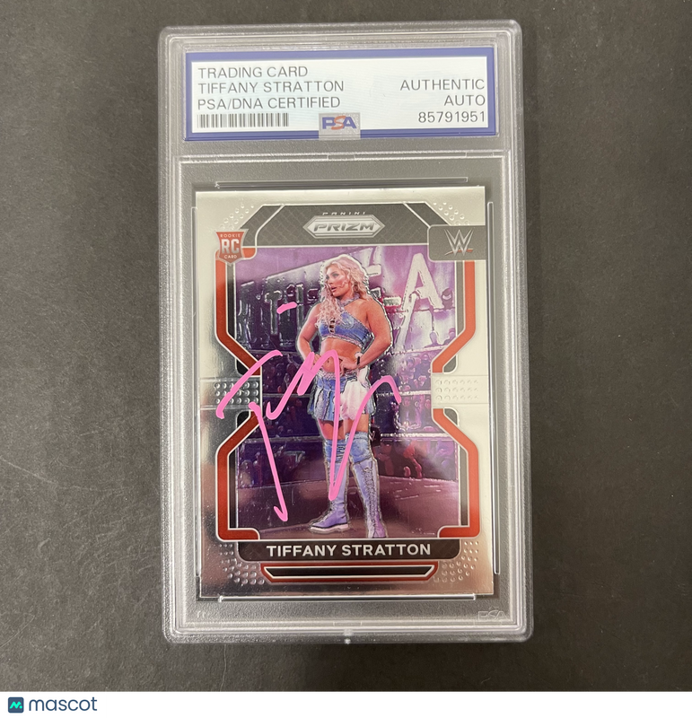 Tiffany Stratton 2022 Panini Prizm#104 Signed Card PSA Autographed