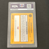 2020 Panini Donruss #135 Chase Elliott signed card PSA NASCAR