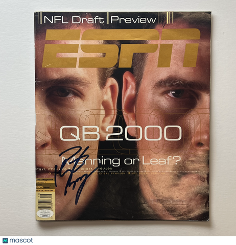 Peyton Manning  signed 1998 ESPN The Magazine JSA Autographed