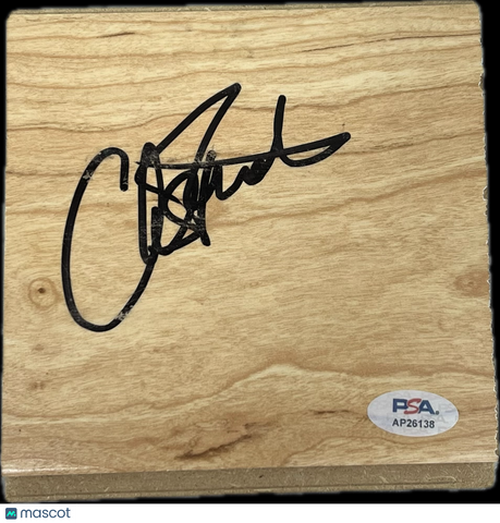 Chris Finch Signed Floorboard PSA Minnesota Timberwolves