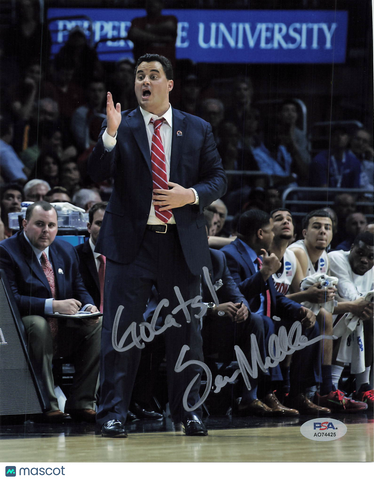Sean Miller Signed 8x10 Photo PSA Arizona Wildcats