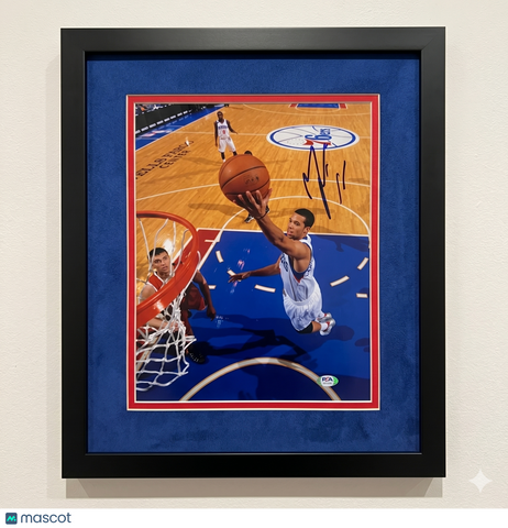 Michael Carter-Williams Philadelphia 76ers Signed 11x14 Custom Framed Photo PSA