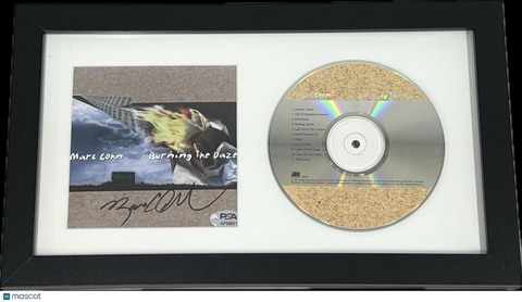 Marc Cohn Signed Burning The Daze CD Cover Framed PSA/DNA Autographed