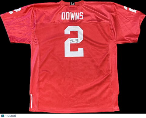 Caleb Downs Signed Jersey PSA/DNA Ohio State Buckeyes Autographed