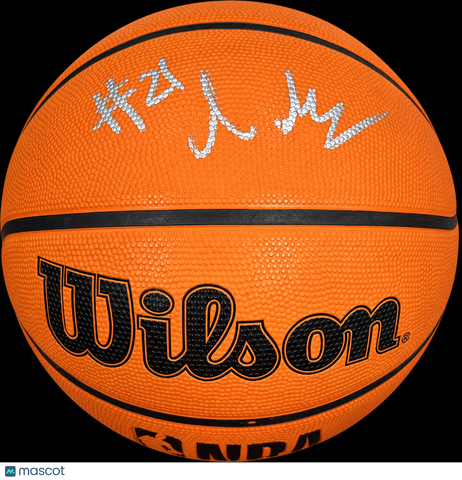 Emoni Bates Cleveland Cavaliers Signed Basketball NBA