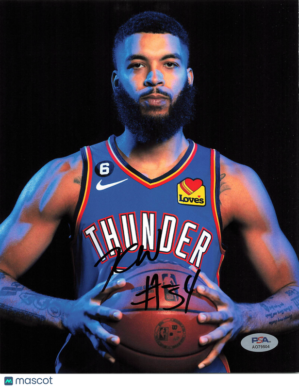 Kenrich Williams Signed Photo PSA Oklahoma City Thunder