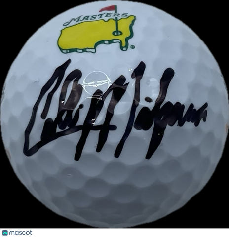 Collin Morikawa Signed Golf Ball JSA Autographed