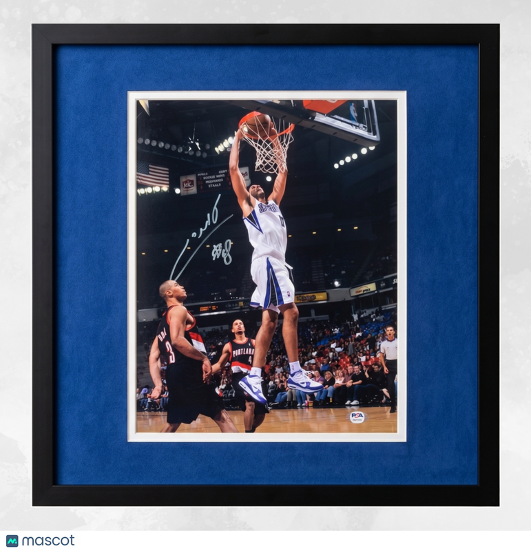 Omri Casspi Sacramento Kings Signed Basketball 11x14 Custom Framed Photo PSA