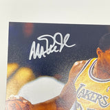 Magic Johnson Los Angeles Lakers Signed Basketball 11x14 Photo BAS
