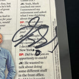 Jason Kidd Signed Sports Illustrated Newspaper PSA Autographed New York Knicks