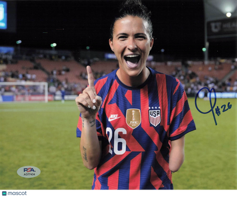 Carson Pickett Signed USWNT Soccer 8x10 Photo PSA Autographed