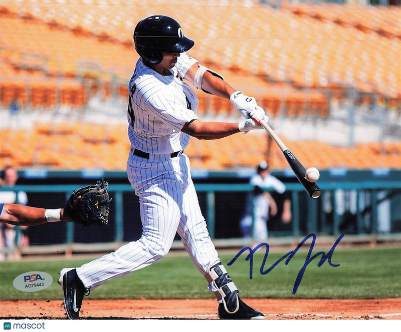 Seby Zavala Chicago White Sox Signed 8x10 Photo PSA