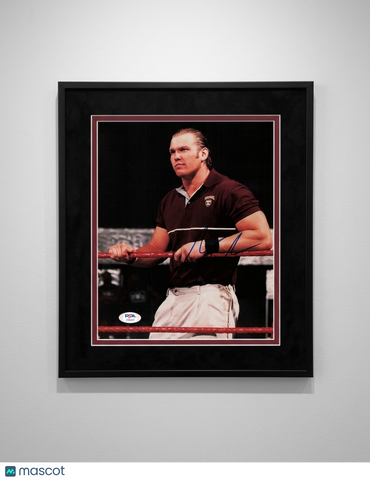 Christopher Nowinski Signed Wrestling 8x10 Framed Photo PSA Autographed
